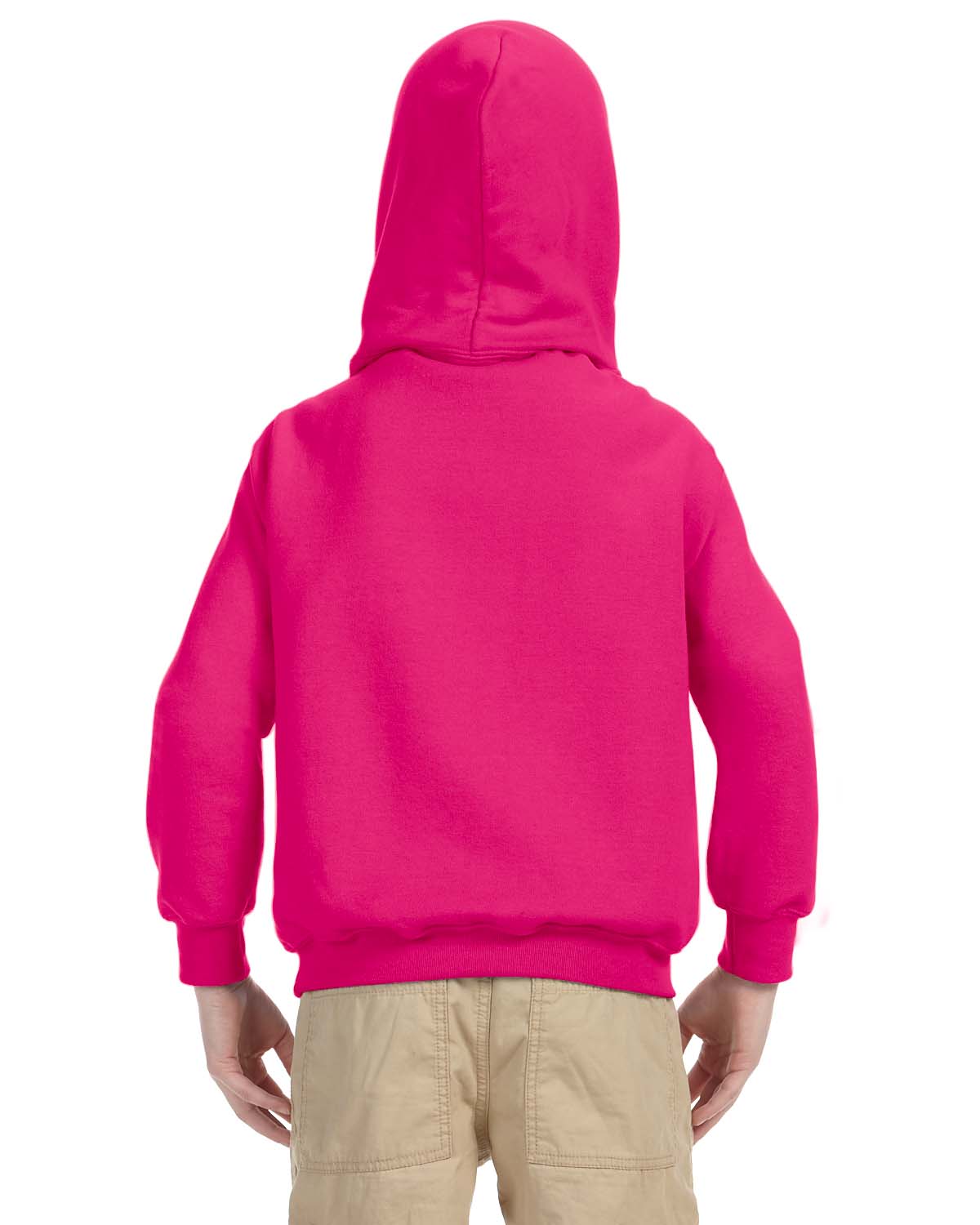 Gildan Youth Hoodie Heavy Blend Boys Girls 8 oz 50/50 Hoody S-XL G185B - Picture 25 of 55