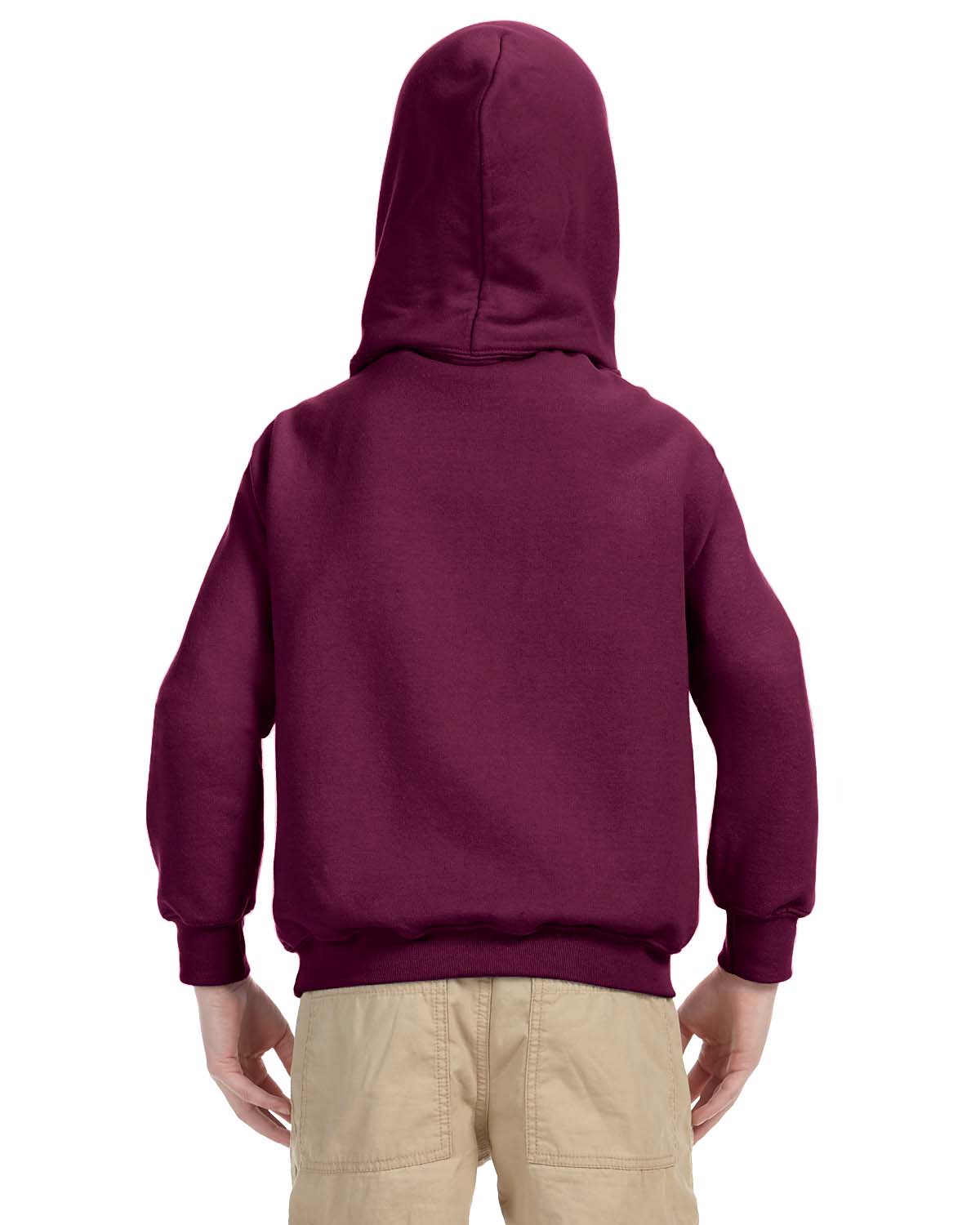Gildan Youth Hoodie Heavy Blend Boys Girls 8 oz 50/50 Hoody S-XL G185B - Picture 34 of 55