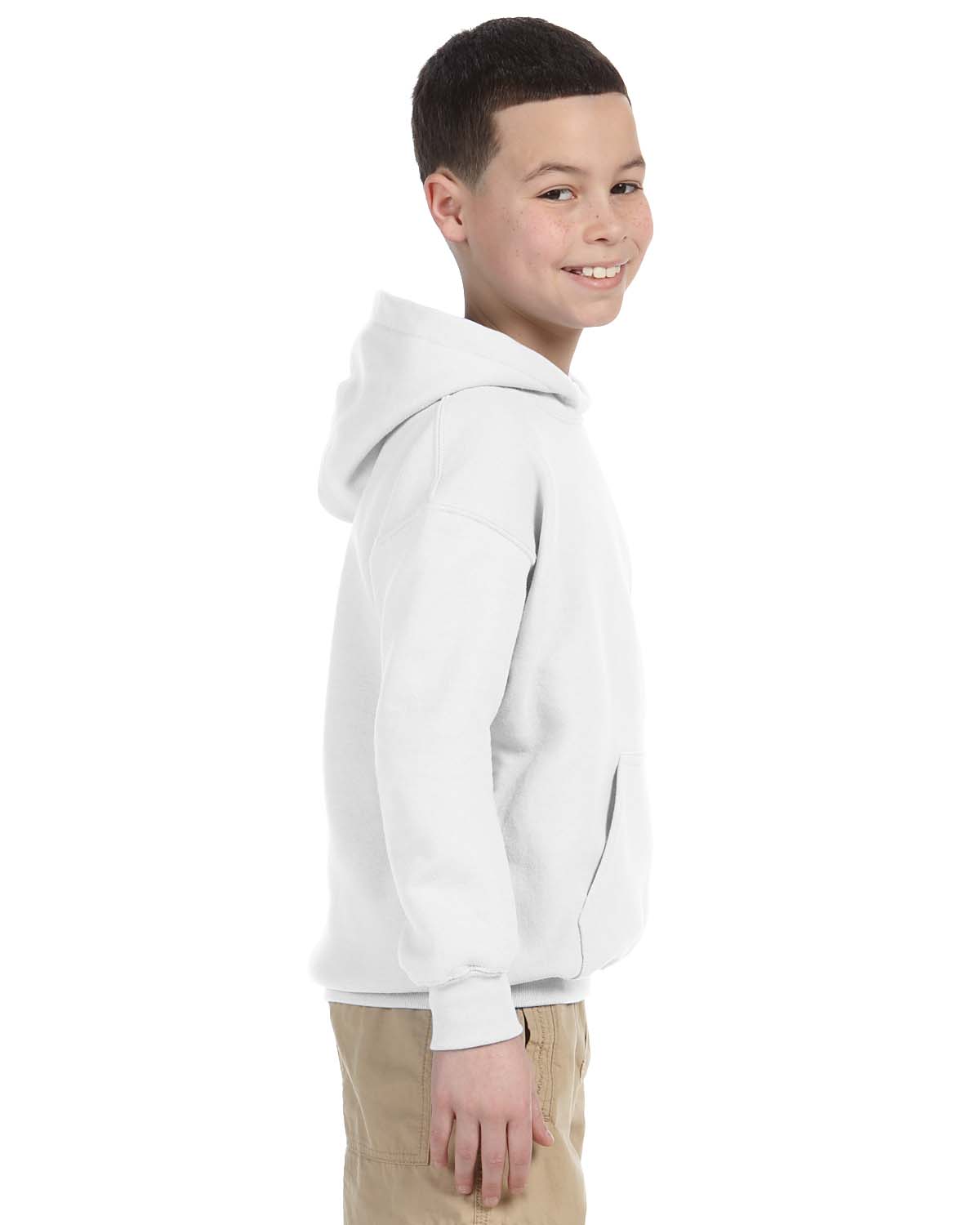 Gildan Youth Hoodie Heavy Blend Boys Girls 8 oz 50/50 Hoody S-XL G185B - Picture 54 of 55