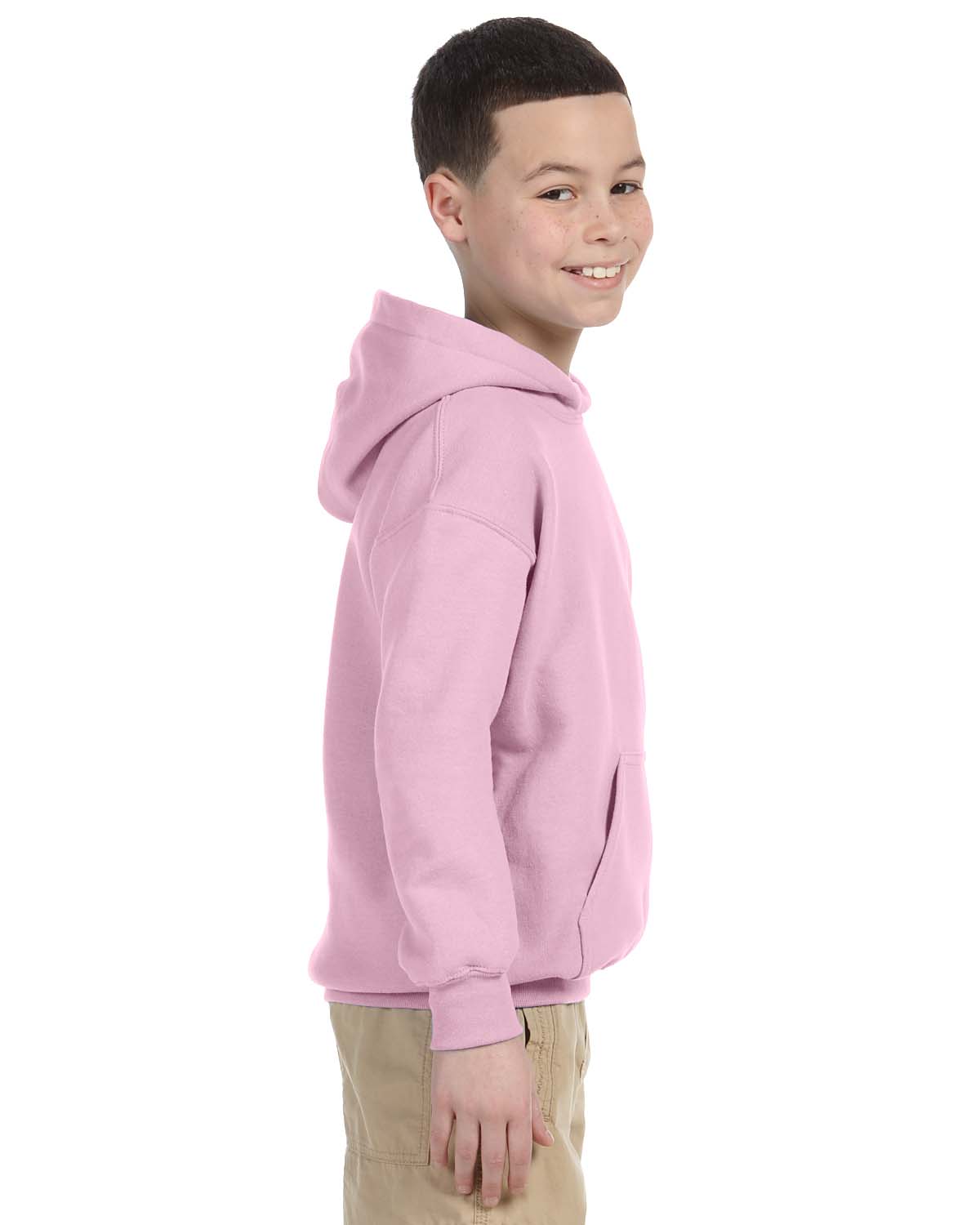 Gildan Youth Hoodie Heavy Blend Boys Girls 8 oz 50/50 Hoody S-XL G185B - Picture 30 of 55