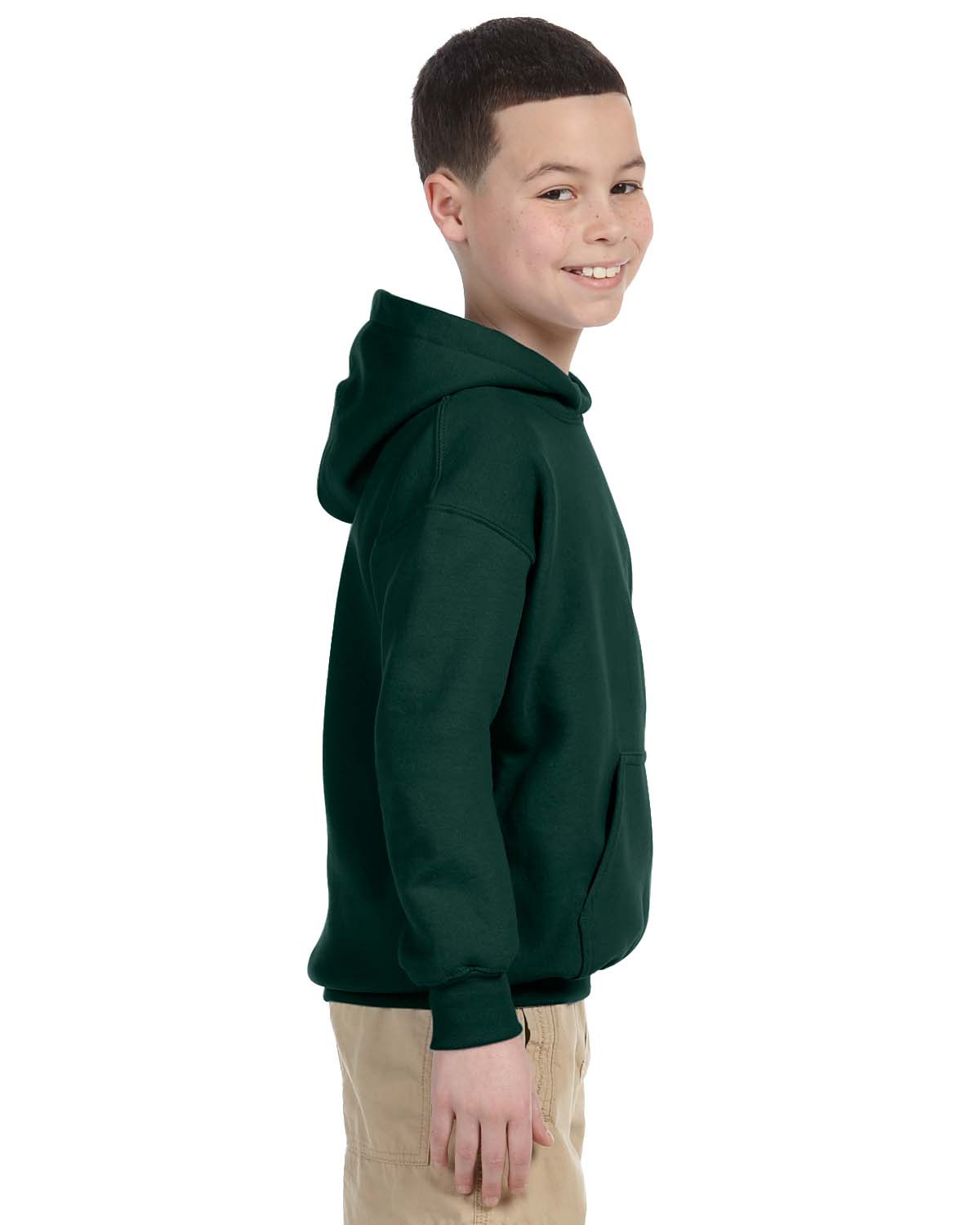 Gildan Youth Hoodie Heavy Blend Boys Girls 8 oz 50/50 Hoody S-XL G185B - Picture 15 of 55