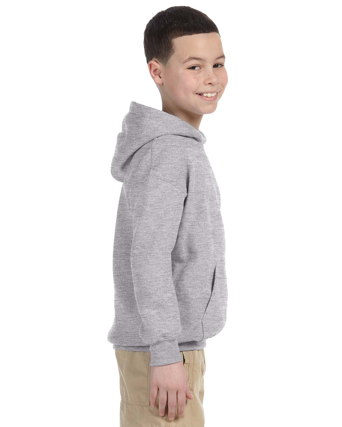 Gildan Youth Hoodie Heavy Blend Boys Girls 8 oz 50/50 Hoody S-XL G185B - Picture 51 of 55