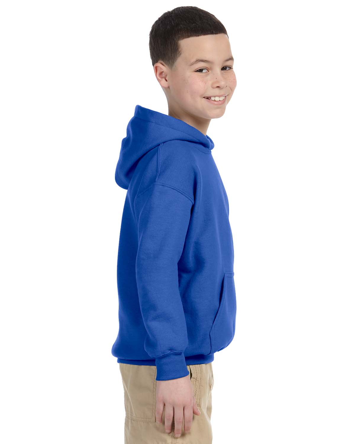 Gildan Youth Hoodie Heavy Blend Boys Girls 8 oz 50/50 Hoody S-XL G185B - Picture 48 of 55