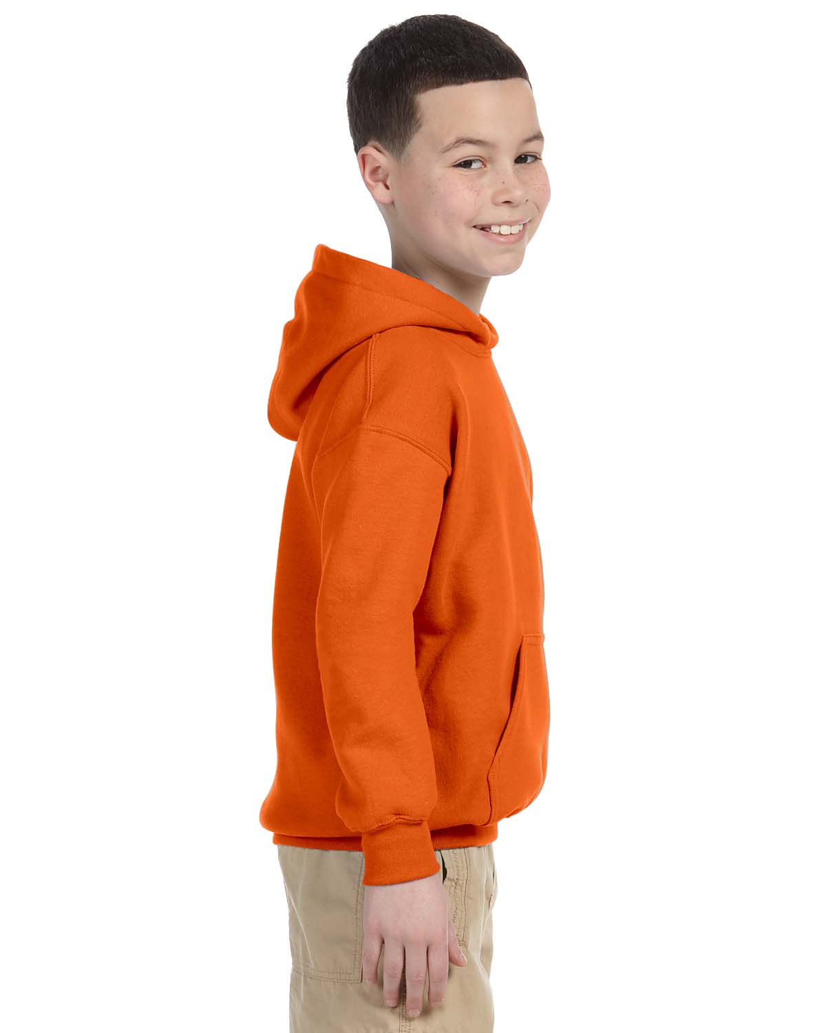 Gildan Youth Hoodie Heavy Blend Boys Girls 8 oz 50/50 Hoody S-XL G185B - Picture 39 of 55