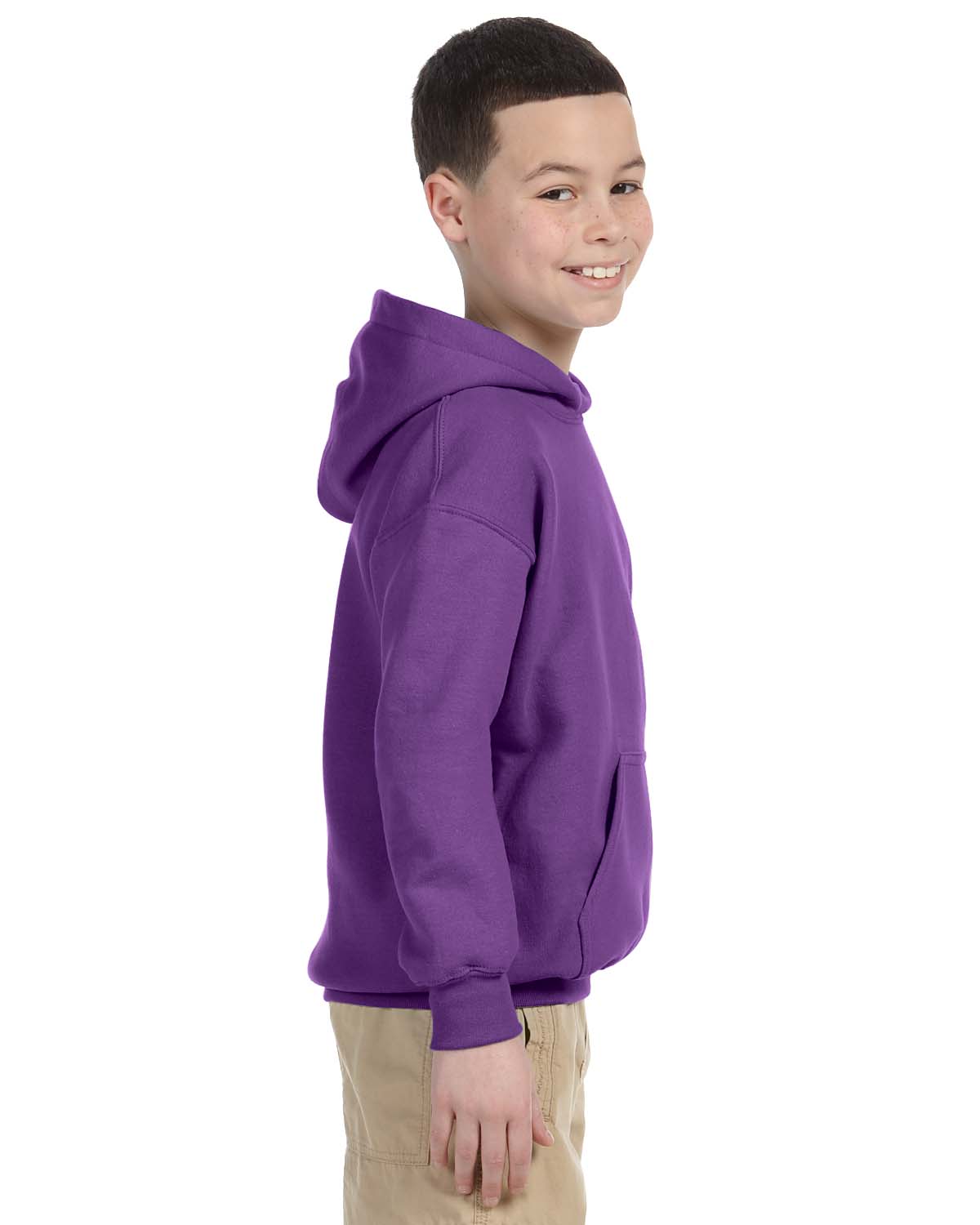 Gildan Youth Hoodie Heavy Blend Boys Girls 8 oz 50/50 Hoody S-XL G185B - Picture 42 of 55