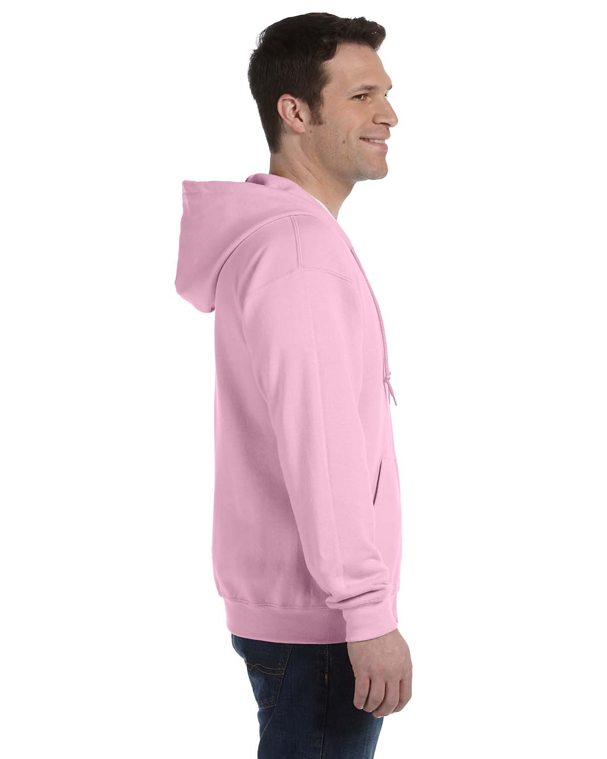 Gildan Mens Hoodie Full Zip Drawstring Ribbed Heavy Blend S-XL R-G186