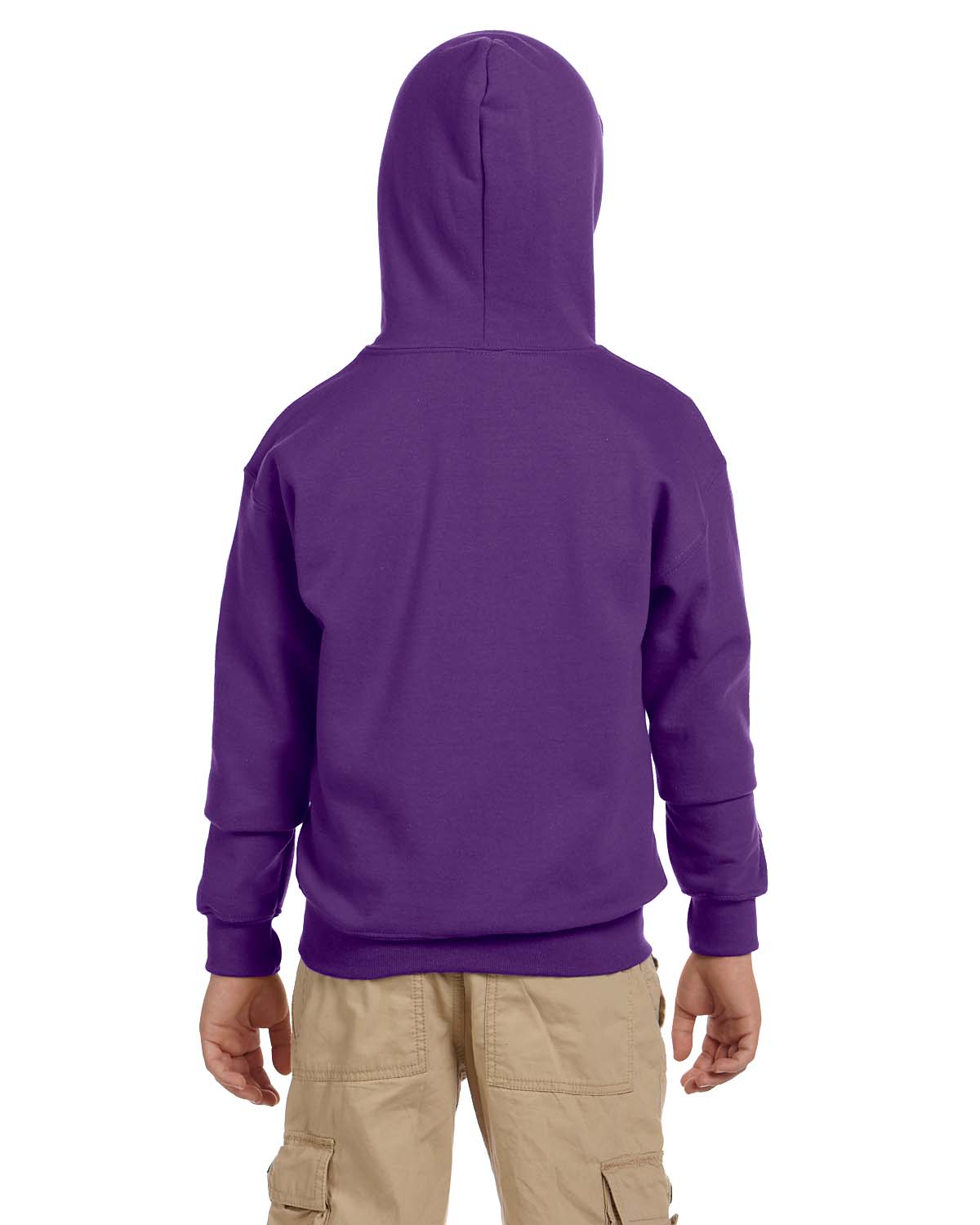 Gildan Youth Full-Zip Sweatshirt Heavy Blend 8 oz 50/50 Hoodie G186B - Picture 18 of 28