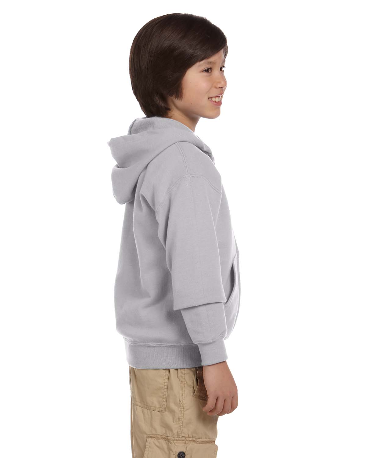 Gildan Youth Full-Zip Sweatshirt Heavy Blend 8 oz 50/50 Hoodie G186B - Picture 28 of 28