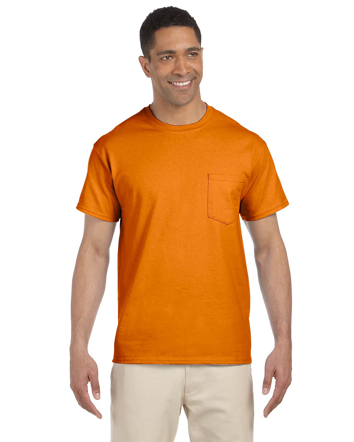 Gildan Mens T-Shirt Pocket Short Sleeves Ultra Cotton 6 oz  S-XL M-G230