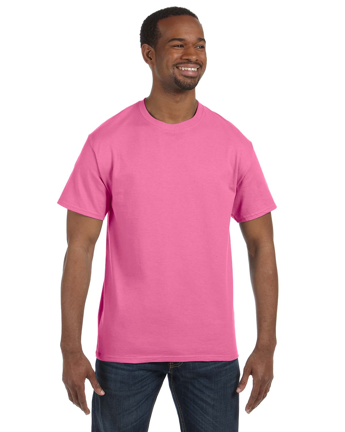 Gildan Mens T-Shirt 100% Cotton Short Sleeves Heavy Cotton Big