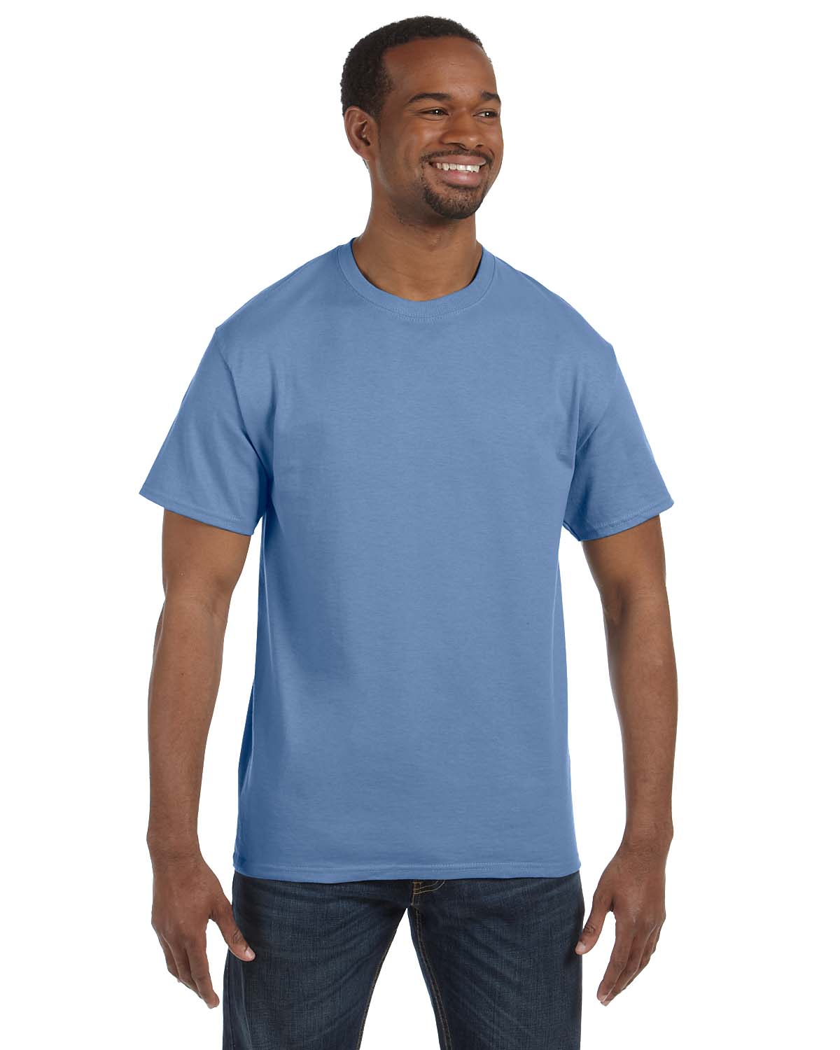 Gildan Mens T-Shirt 100% Cotton Short Sleeves Heavy Cotton Big