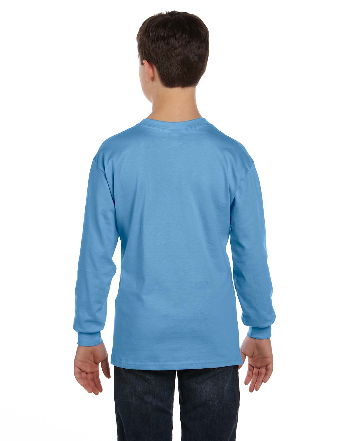 Gildan Youth TShirt Long Sleeve Heavy Cotton 5.3 oz XSXL G540B eBay