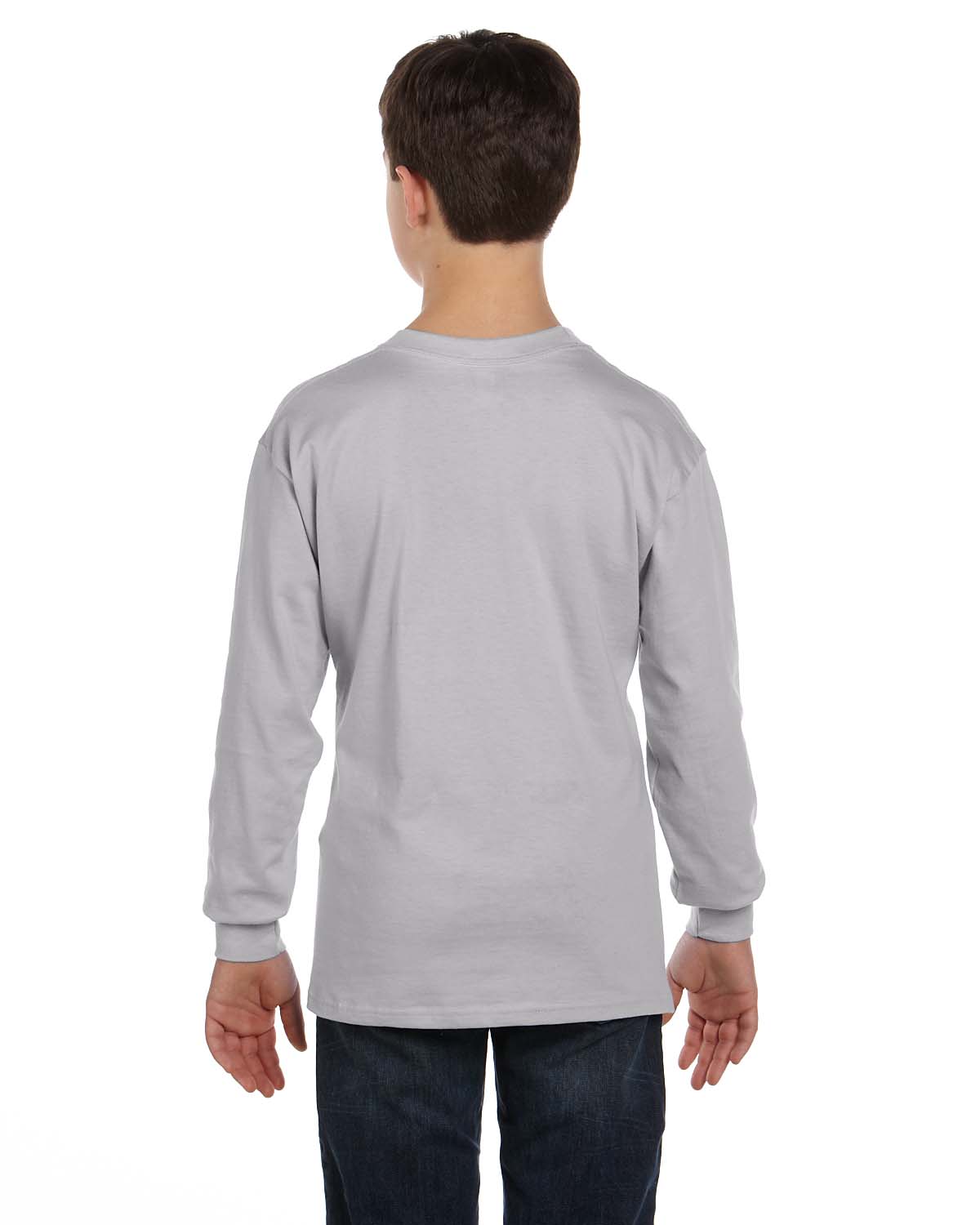Gildan Youth T-Shirt Long Sleeve Heavy Cotton 5.3 oz XS-XL G540B - Picture 33 of 34