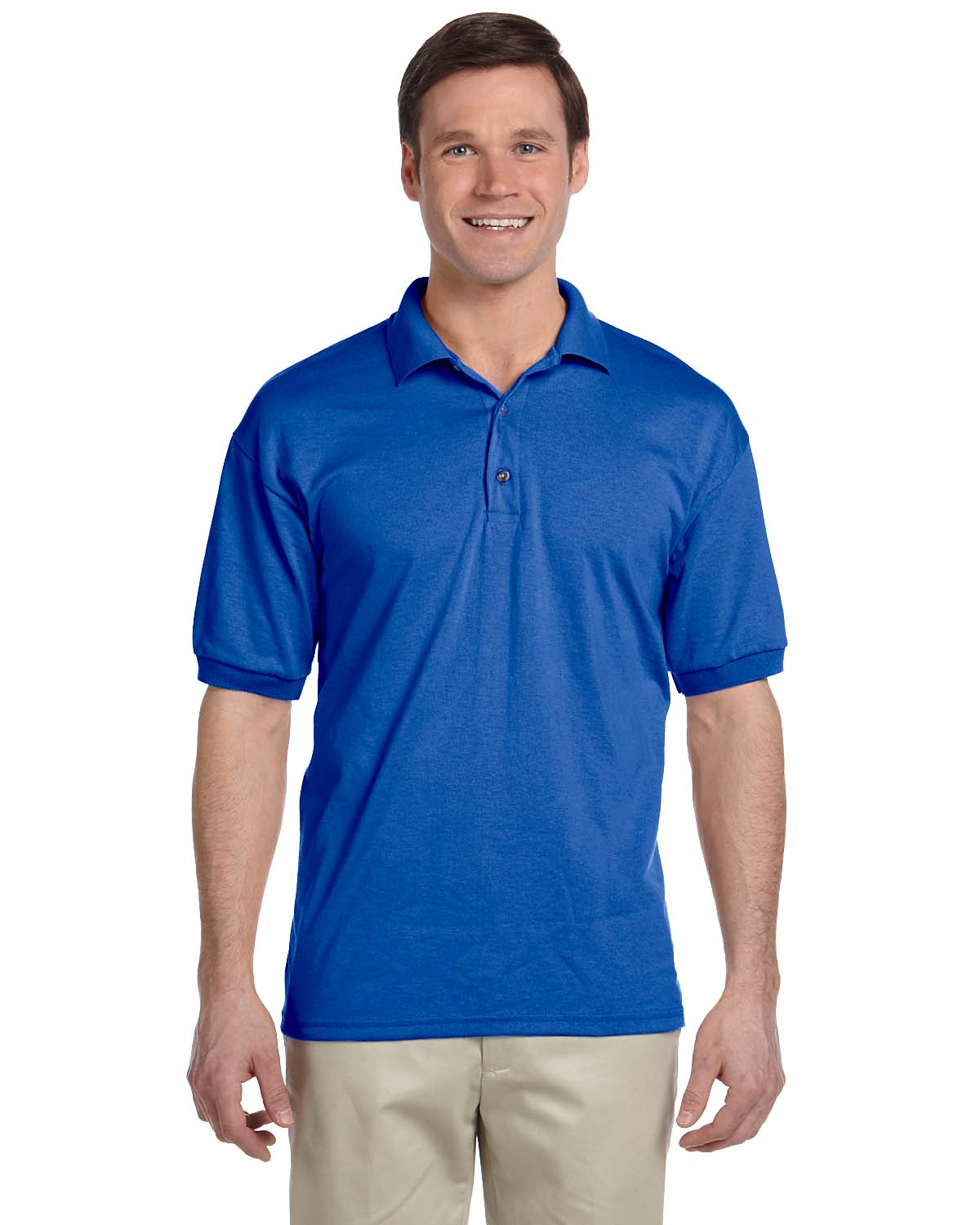 GILDAN Adult DryBlend Jersey Short Sleeve Polo Shirt