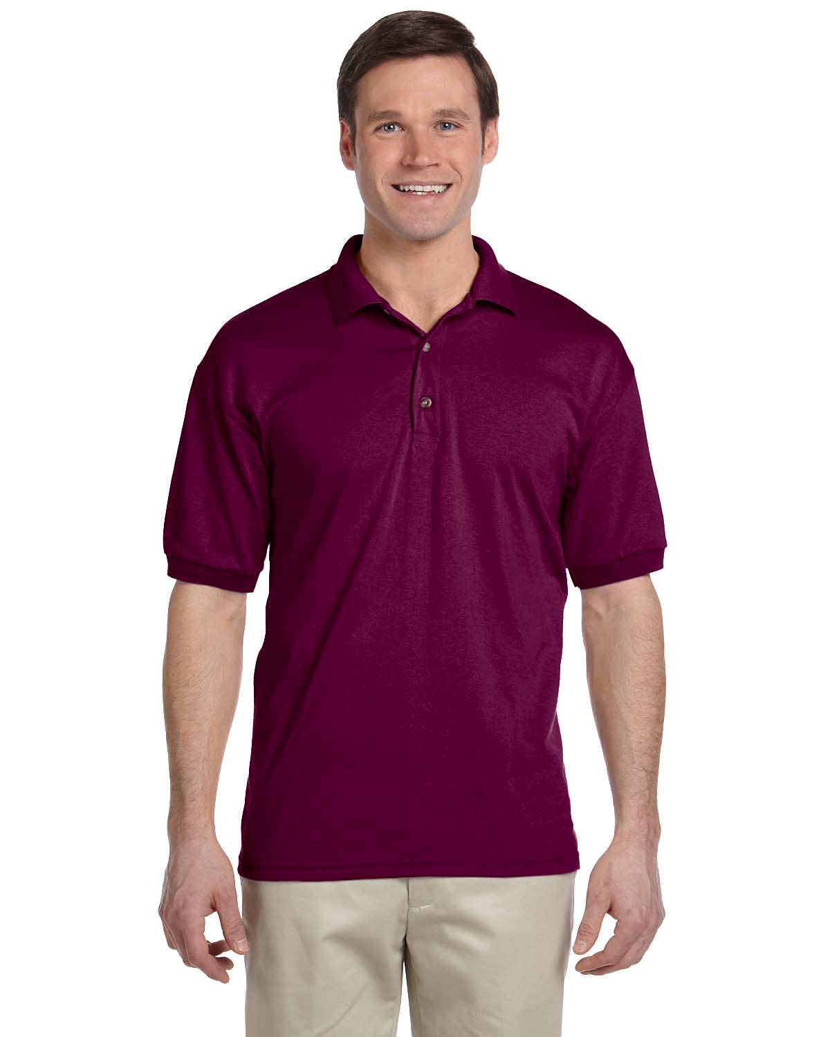 Gildan Mens Polo Shirt Moisture Wicking DryBlend Jersey S-XL G880 - Picture 56 of 58