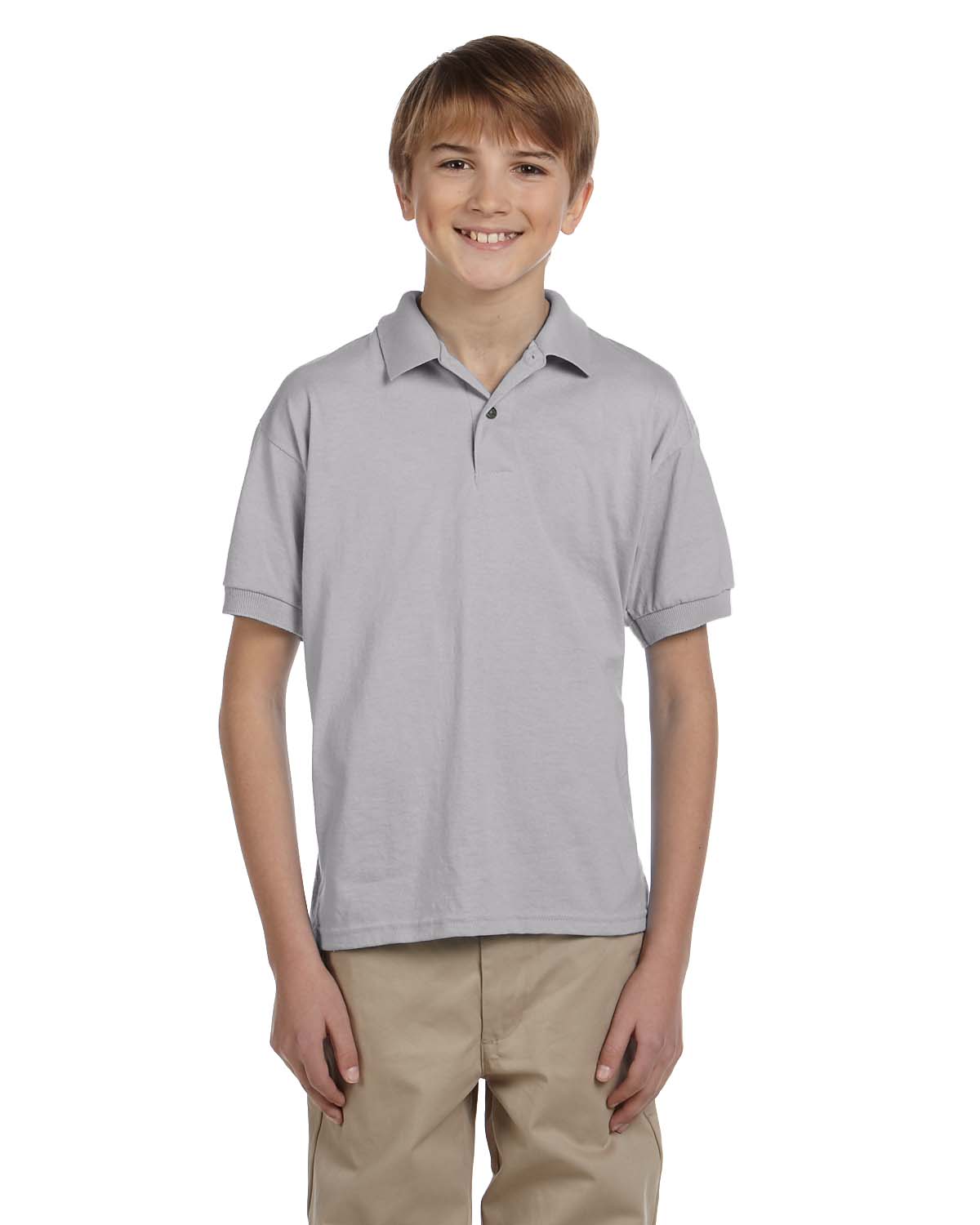 Gildan Youth Polo Shirt Short Sleeve DryBlend 50/50 Sport G880B - Picture 47 of 49