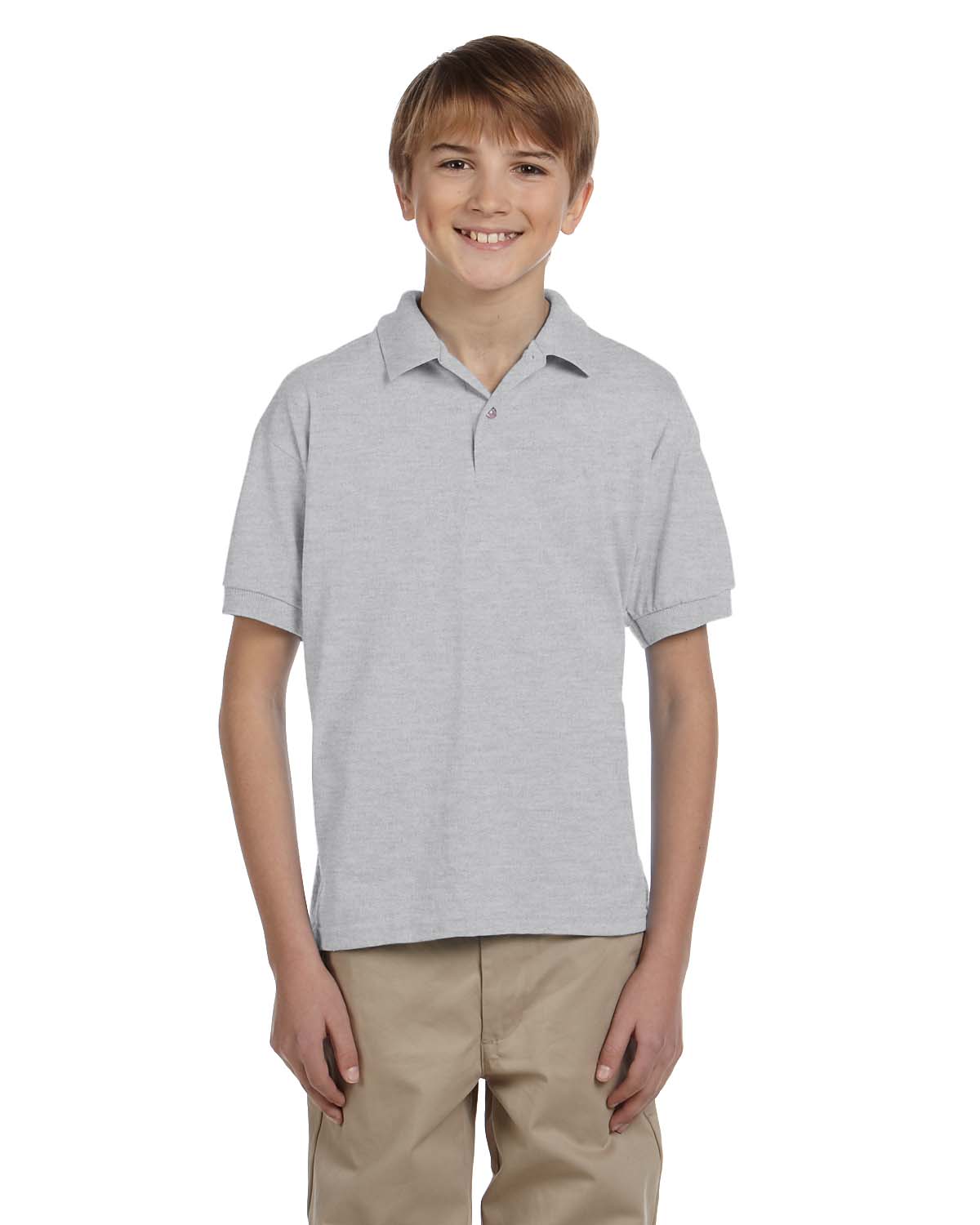 Gildan Youth Polo Shirt Short Sleeve DryBlend 50/50 Sport G880B - Picture 5 of 49