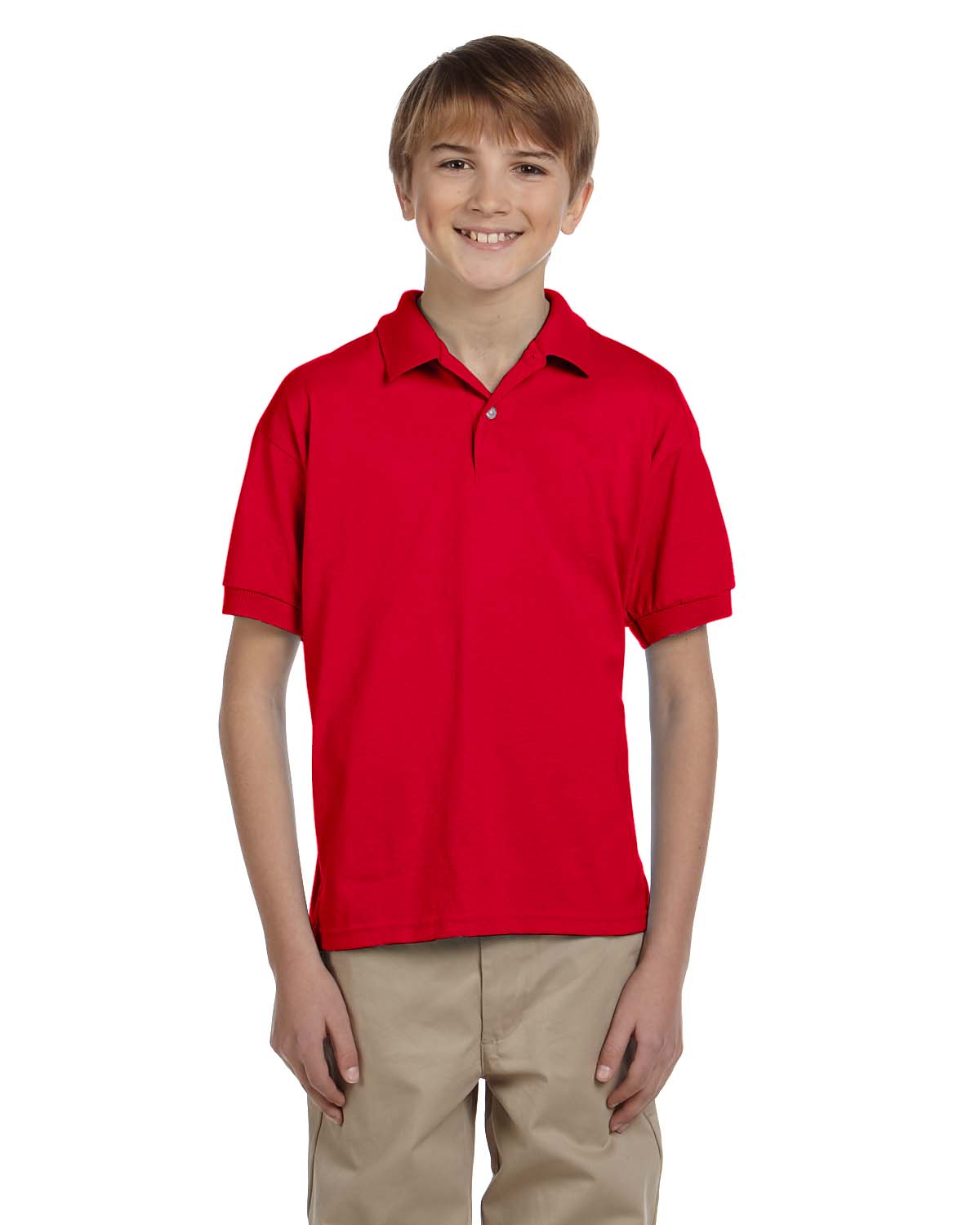 Gildan Youth Polo Shirt Short Sleeve DryBlend 50/50 Sport G880B - Picture 38 of 49