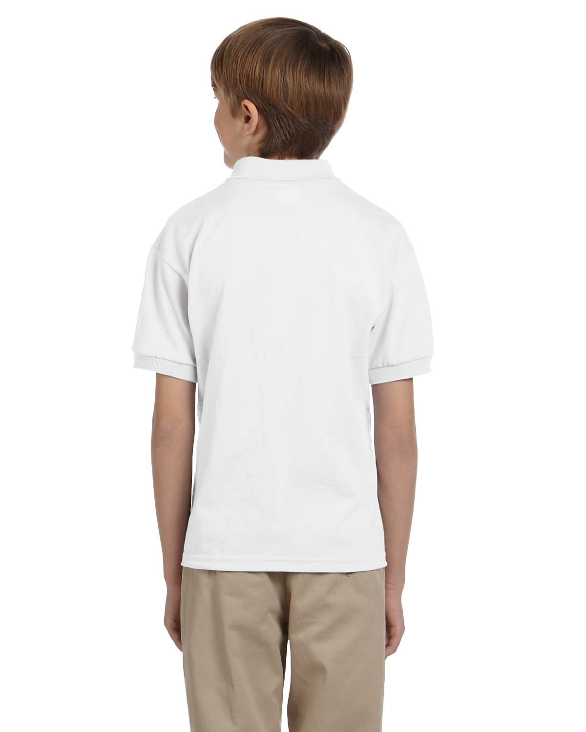 Gildan Youth Polo Shirt Short Sleeve DryBlend 50/50 Sport G880B - Picture 3 of 49