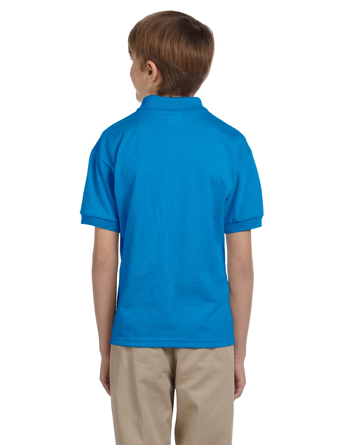 Gildan Youth Polo Shirt Short Sleeve DryBlend 50/50 Sport G880B - Picture 45 of 49