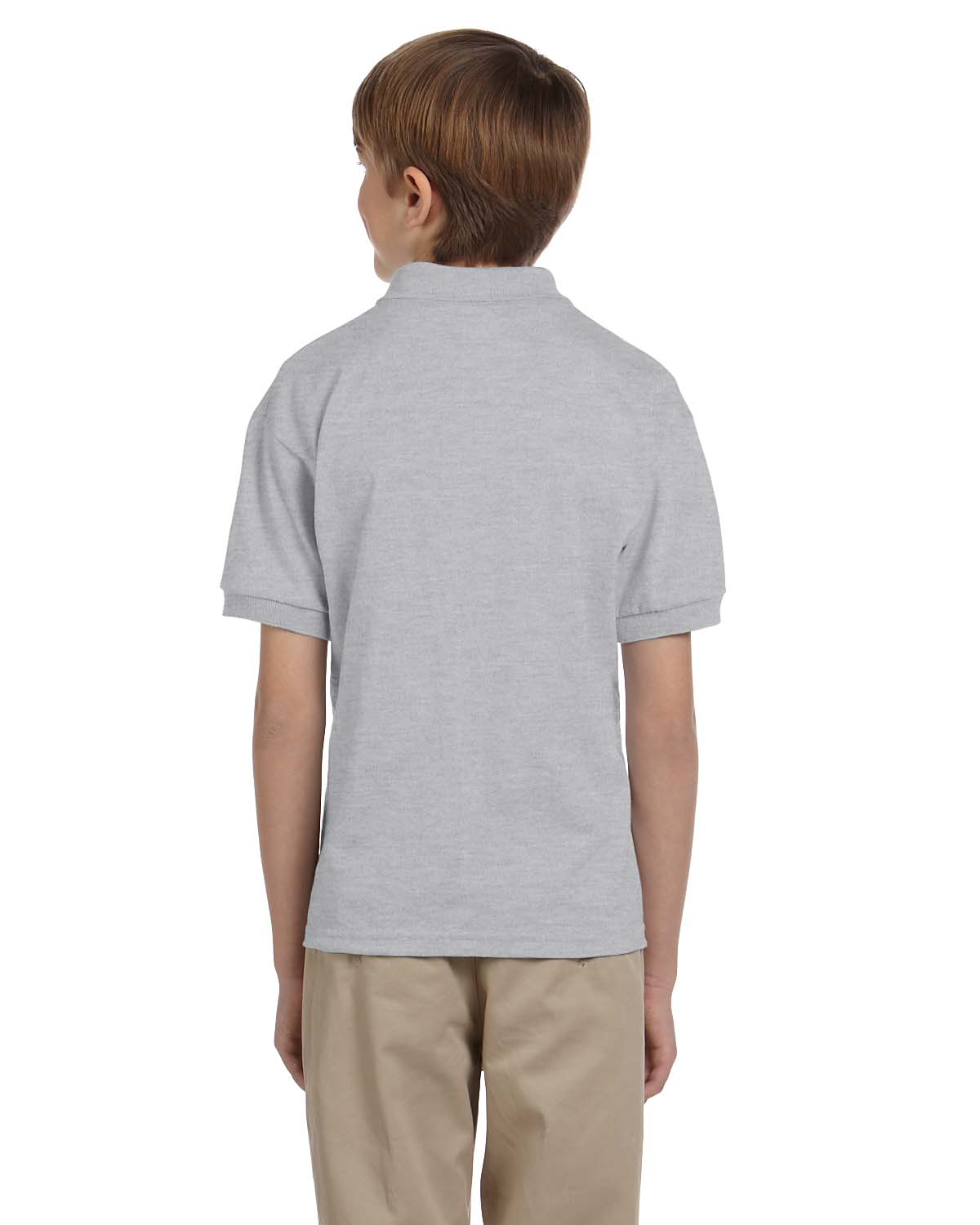 Gildan Youth Polo Shirt Short Sleeve DryBlend 50/50 Sport G880B - Picture 6 of 49