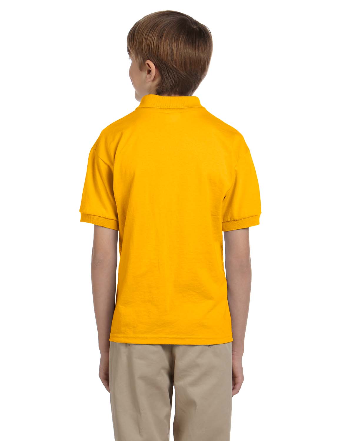 Gildan Youth Polo Shirt Short Sleeve DryBlend 50/50 Sport G880B - Picture 18 of 49