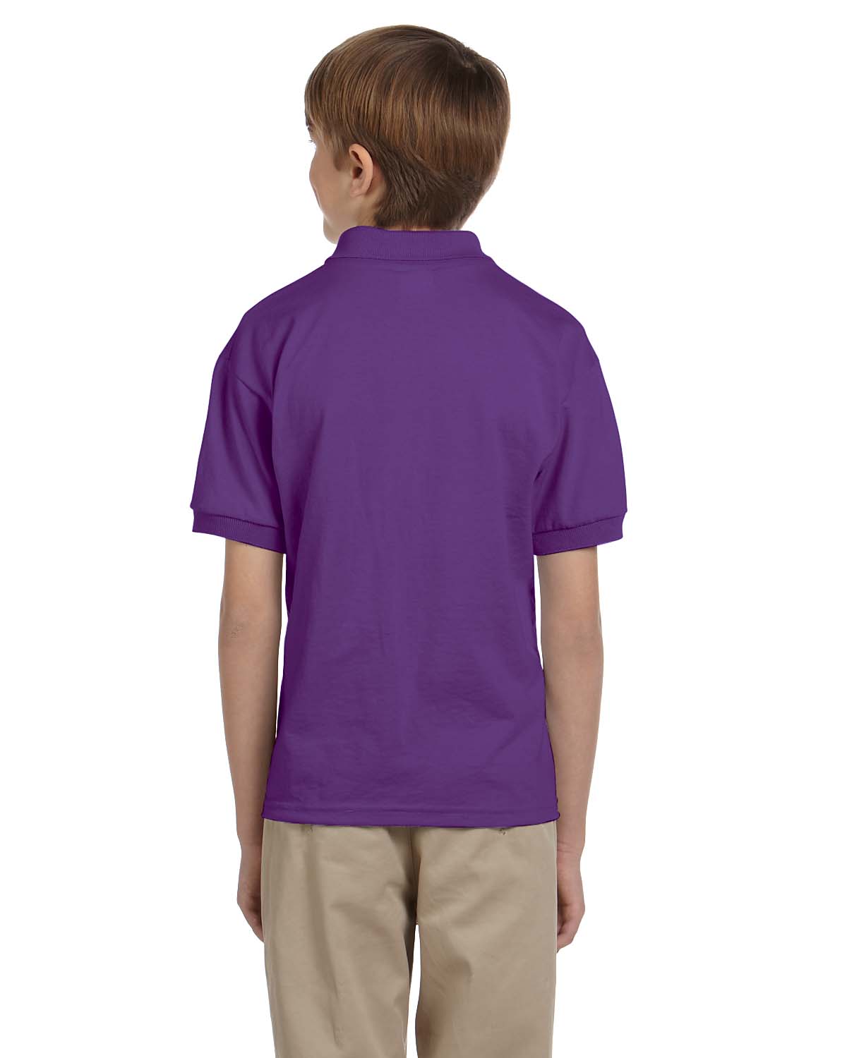 Gildan Youth Polo Shirt Short Sleeve DryBlend 50/50 Sport G880B - Picture 36 of 49