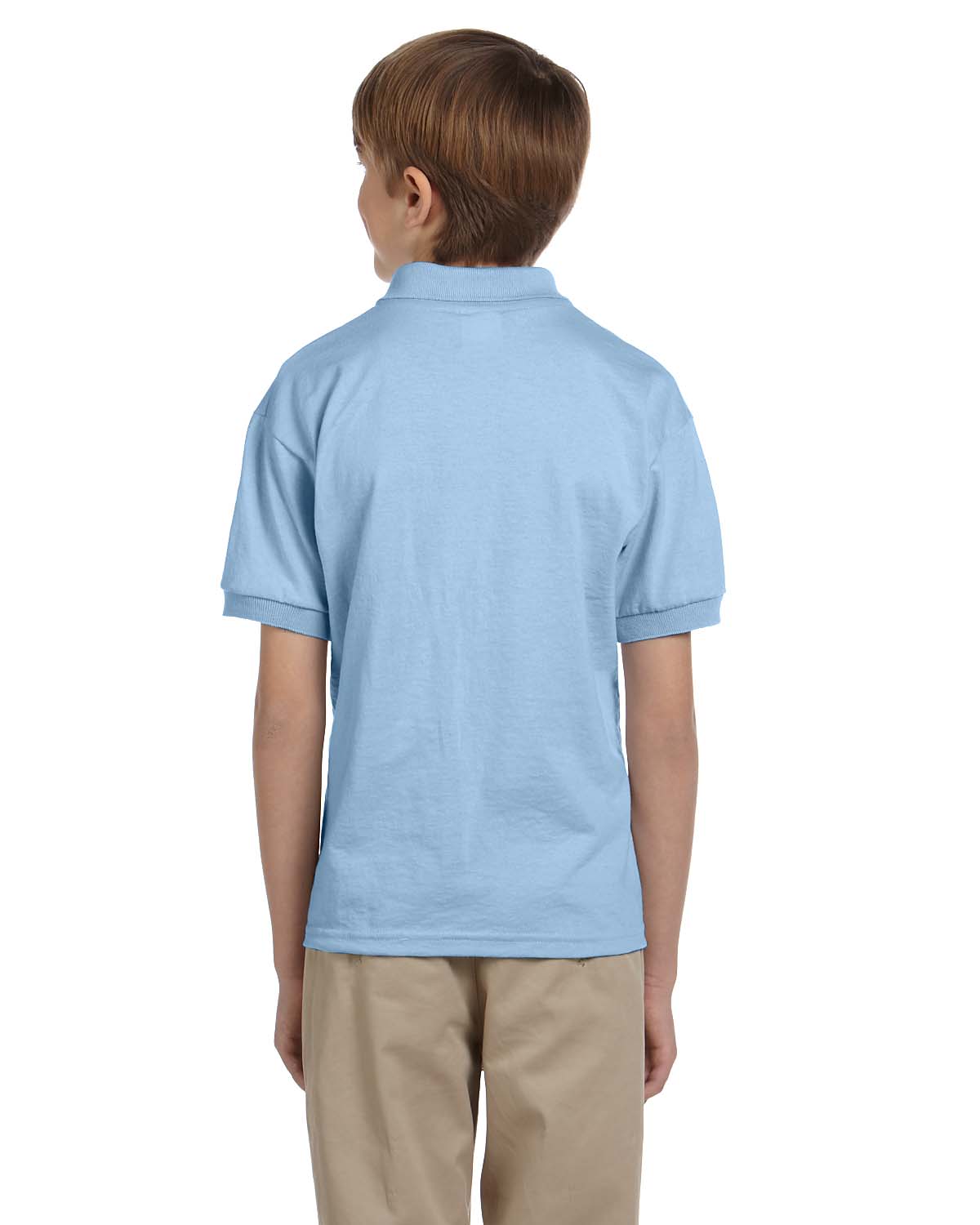 Gildan Youth Polo Shirt Short Sleeve DryBlend 50/50 Sport G880B - Picture 24 of 49