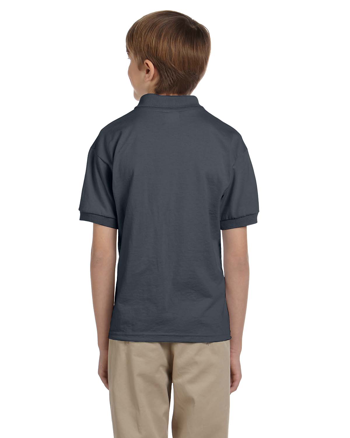 Gildan Youth Polo Shirt Short Sleeve DryBlend 50/50 Sport G880B - Picture 12 of 49