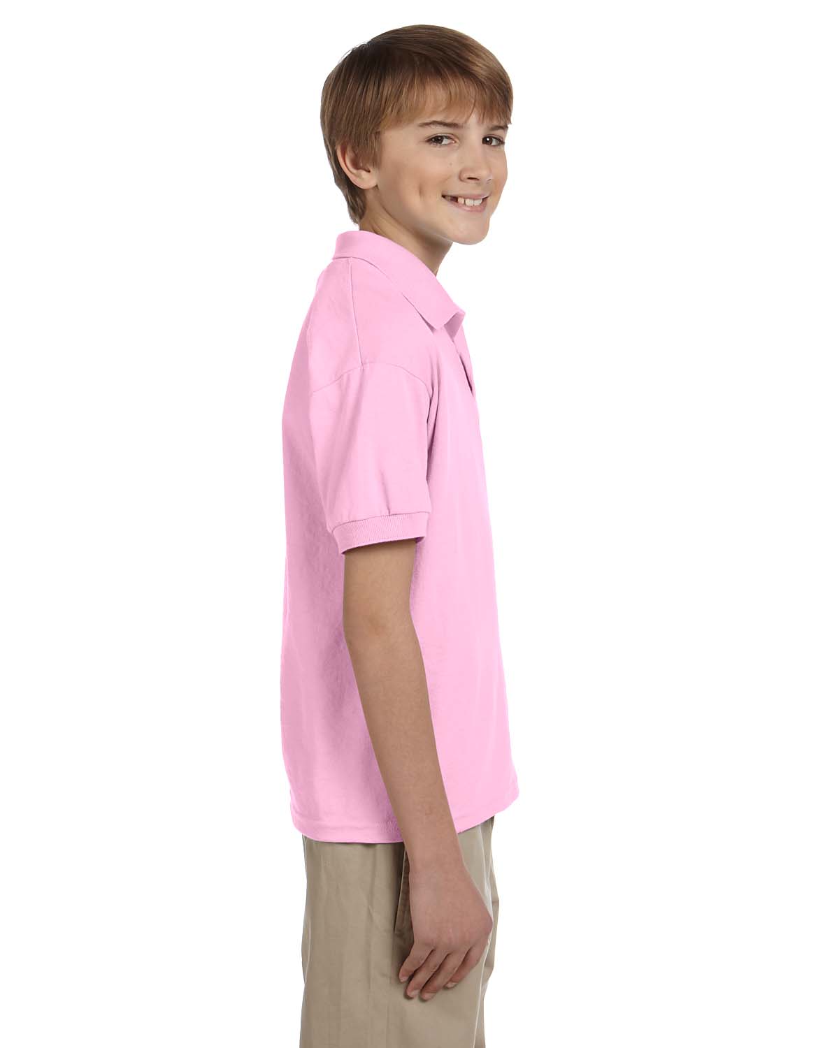 Gildan Youth Polo Shirt Short Sleeve DryBlend 50/50 Sport G880B - Picture 28 of 49
