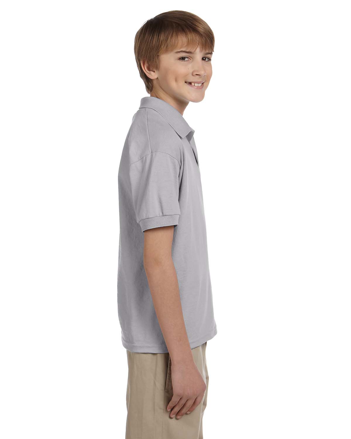Gildan Youth Polo Shirt Short Sleeve DryBlend 50/50 Sport G880B - Picture 49 of 49