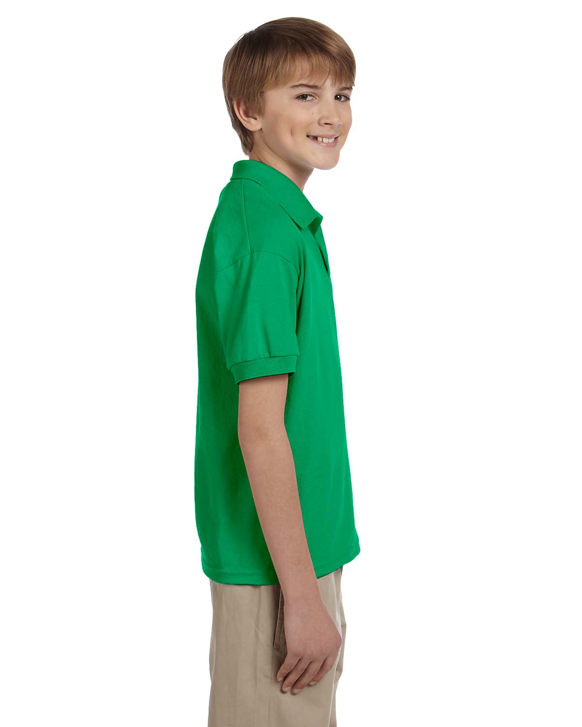Gildan Youth Polo Shirt Short Sleeve DryBlend 50/50 Sport G880B - Picture 22 of 49