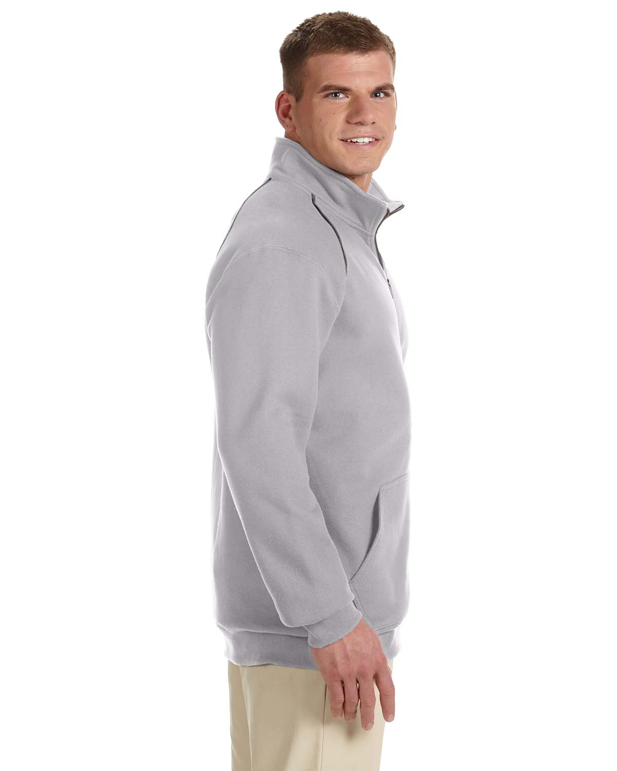 Gildan Mens Full Zip Jacket Premium Cotton Ringspun Fleece S-3XL M-G929 ...