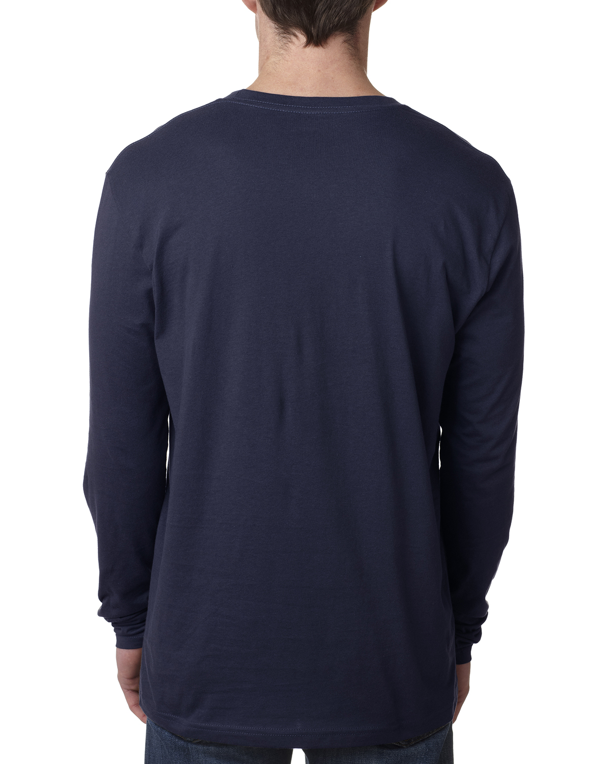 mens fitted long sleeve t shirt