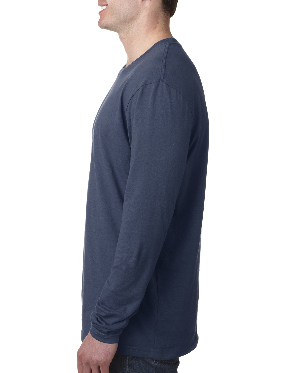 mens fitted long sleeve t shirt