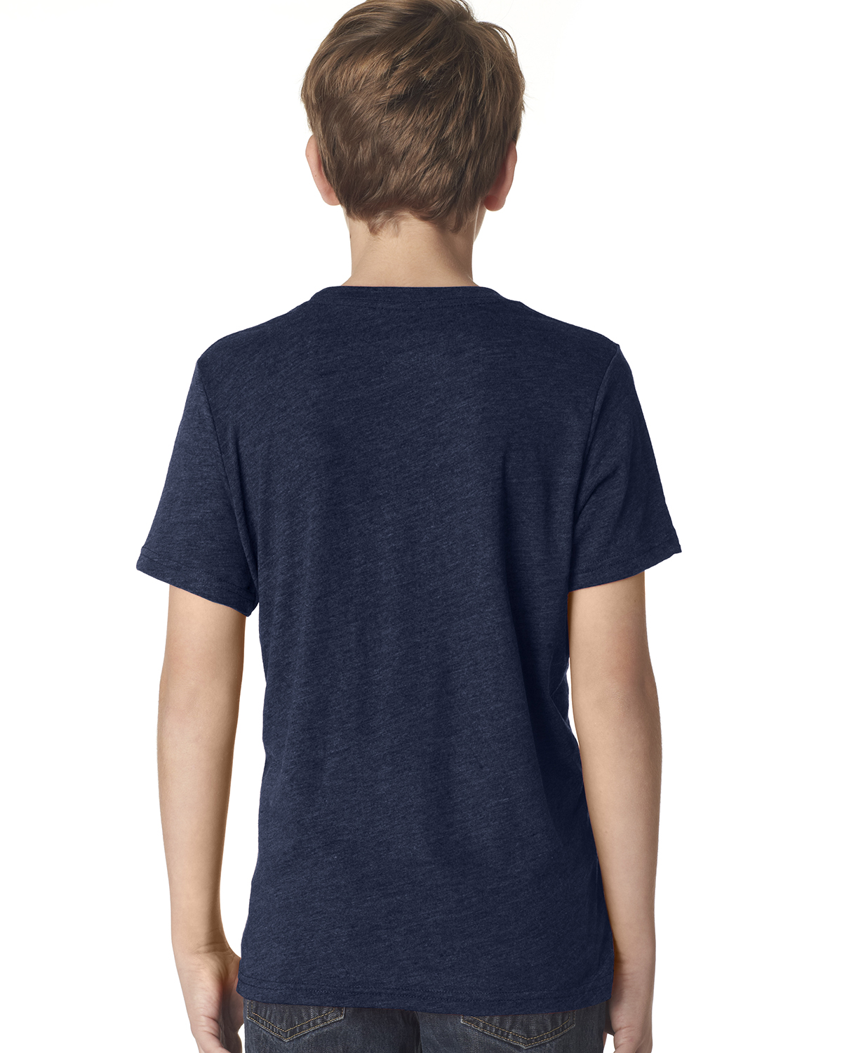 NEW Next Level Youth Boy's Triblend Crew Neck T-Shirt M-N6310 - Picture 9 of 15