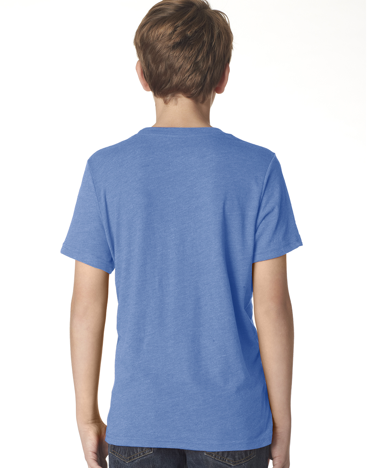 NEW Next Level Youth Boy's Triblend Crew Neck T-Shirt M-N6310 - Picture 13 of 15