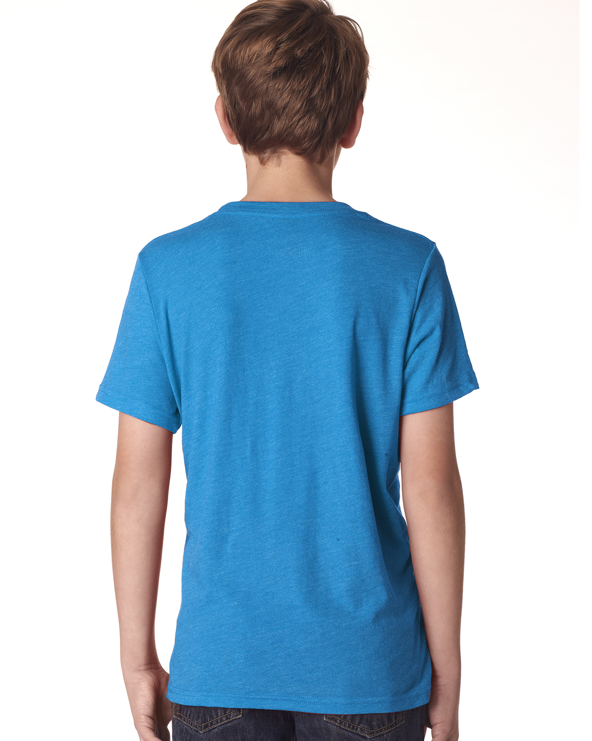 NEW Next Level Youth Boy's Triblend Crew Neck T-Shirt M-N6310 - Picture 15 of 15