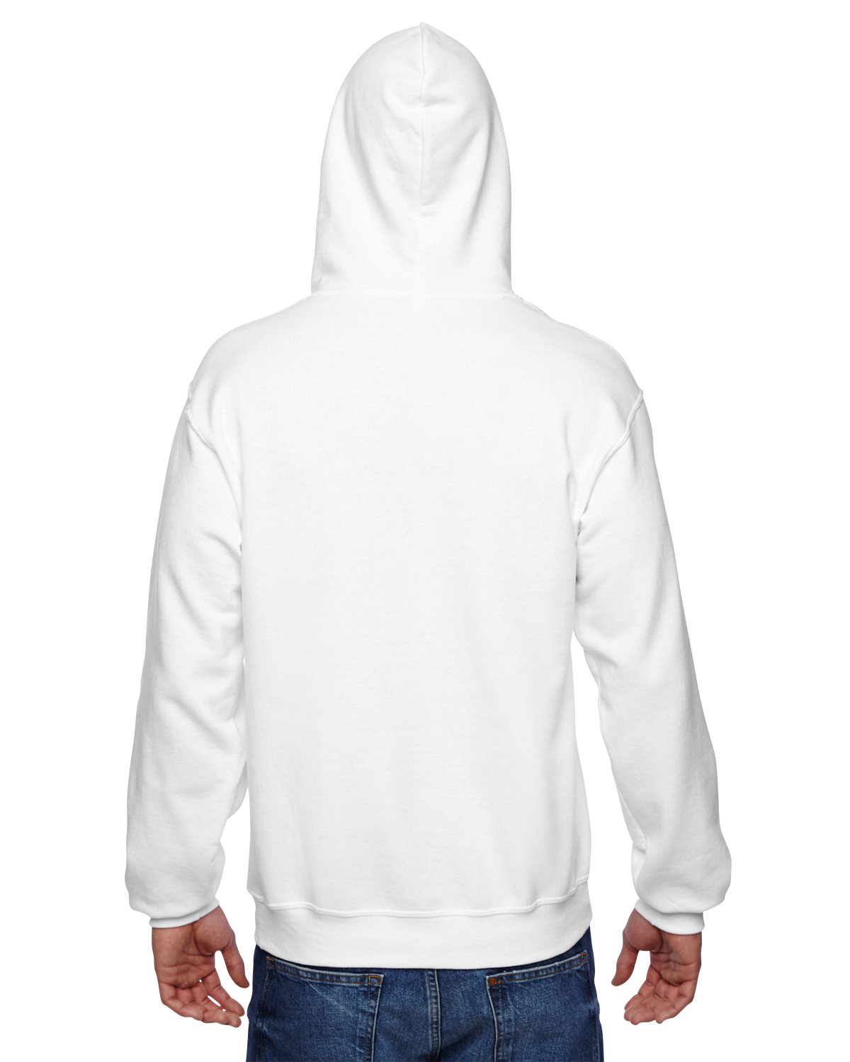 White hoodie fruit discount of the loom